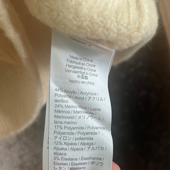 J. Crew Wool-Alpaca Crewneck Sweater — Excellent Condition - Picture 16 of 16